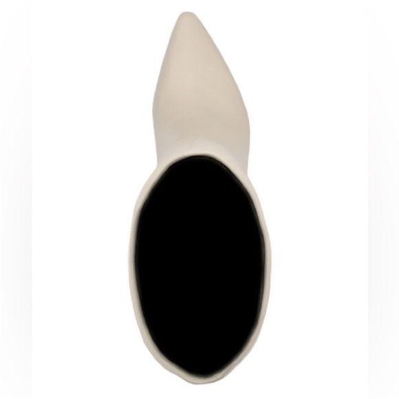 MARC FISHER Hallie White Boots Over the Knee Boots High Leather 7.5 - Picture 6 of 14